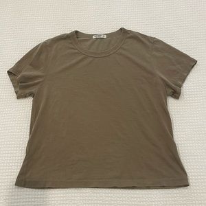 Buck Mason Pima Boxy Crew Tshirt